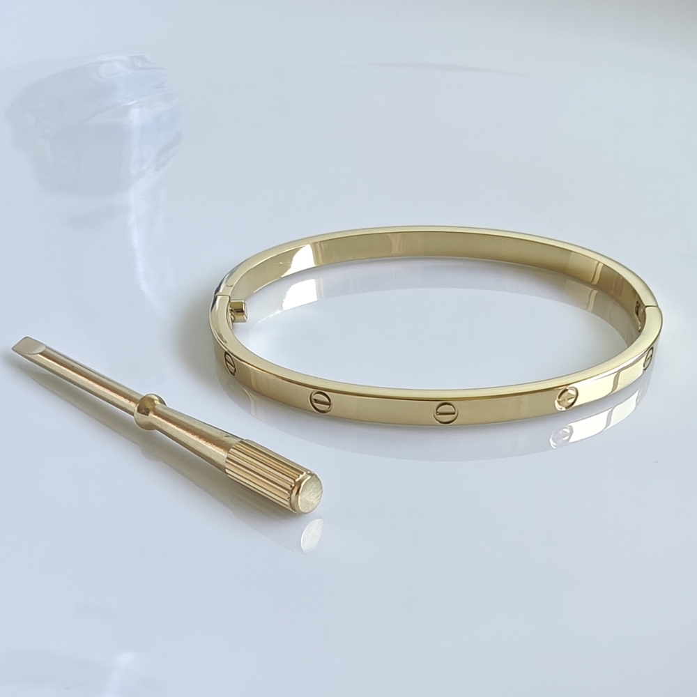 Gold Bangle Bracelet